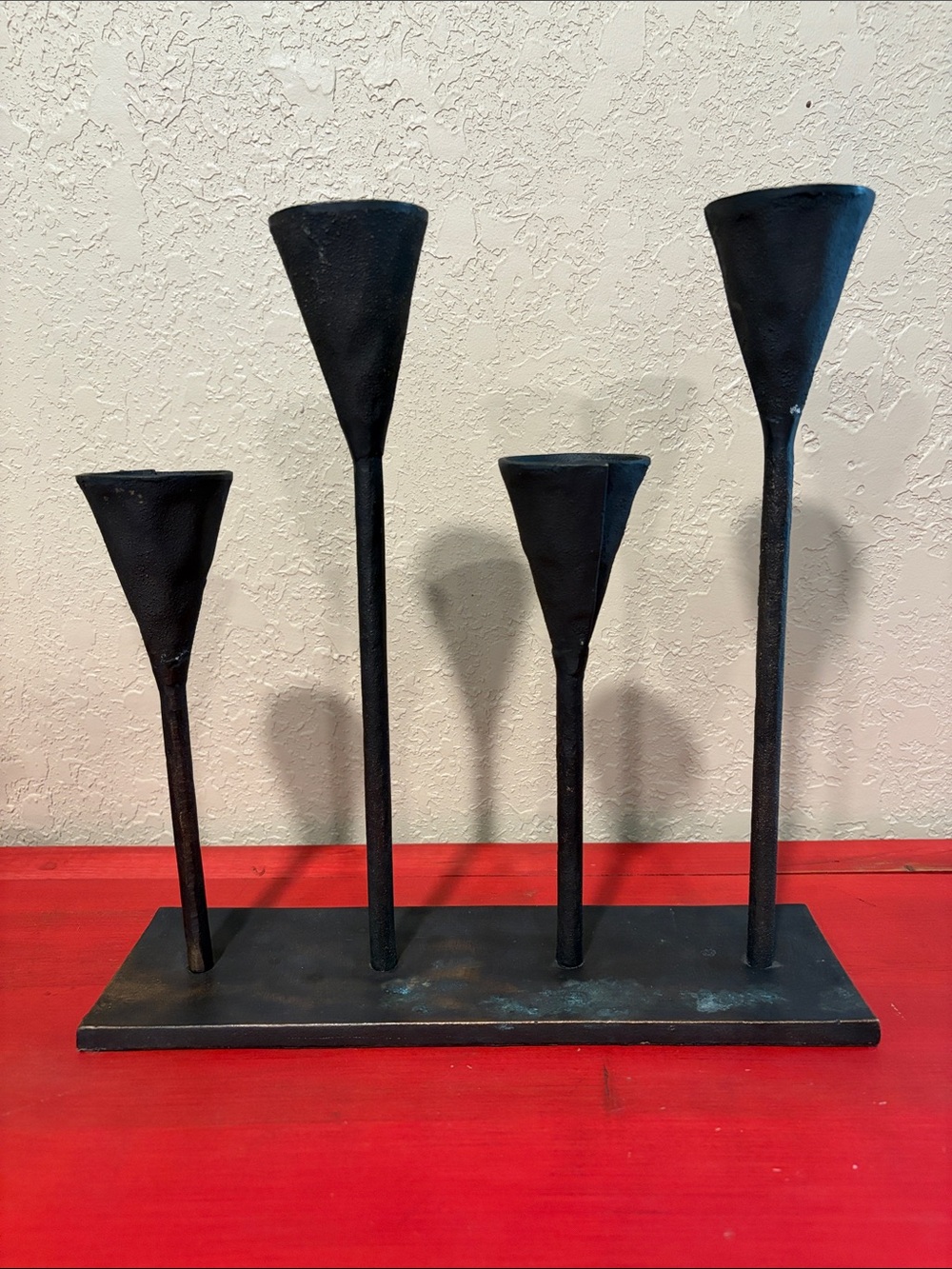 Pottery Barn Petaluma Brutalist Candle Holder